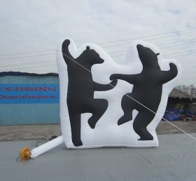 S4-333 Forma inflable de dos osos