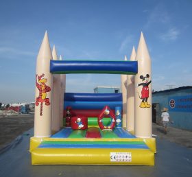 T2-3236 Castillo inflable de Disneyland y Minnie