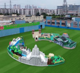 GF2-040 Oxigeno cuerpo humano salta la barrera elástica parque infantil inflable al aire libre