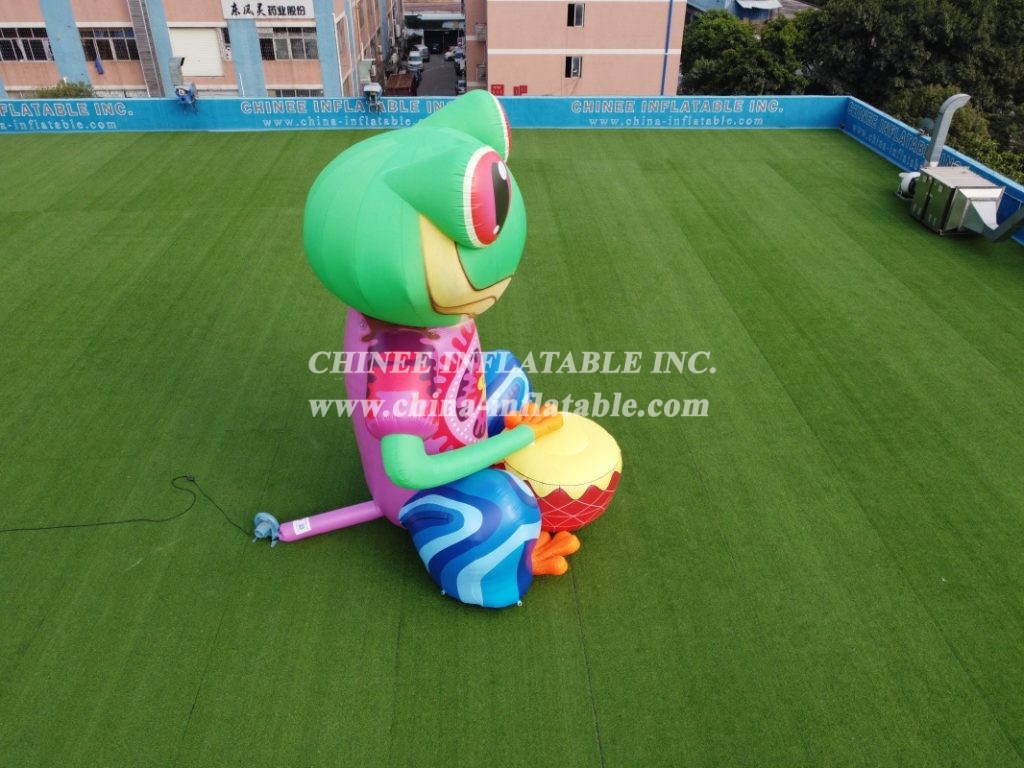 CA-02 Giant Outdoor Inflatable Frog Inflatable Character Inflatable Advertising 5M Height