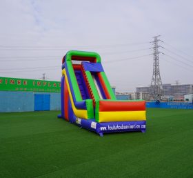 T8-444B Deslizador inflable clásico tobogán seco al aire libre del tobogán inflable de Chinee