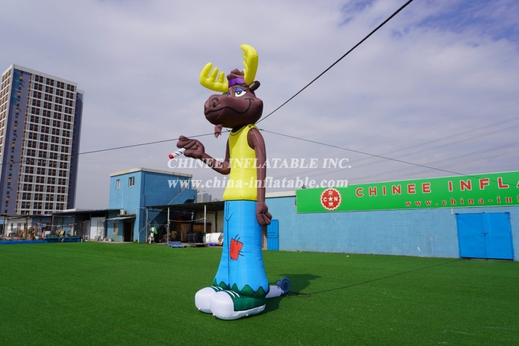 CA-01 Giant Outdoor Inflatable Moose Inflatable Character Inflatable Advertising 5M Height