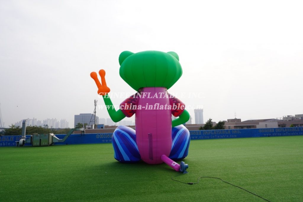 CA-02 Giant Outdoor Inflatable Frog Inflatable Character Inflatable Advertising 5M Height