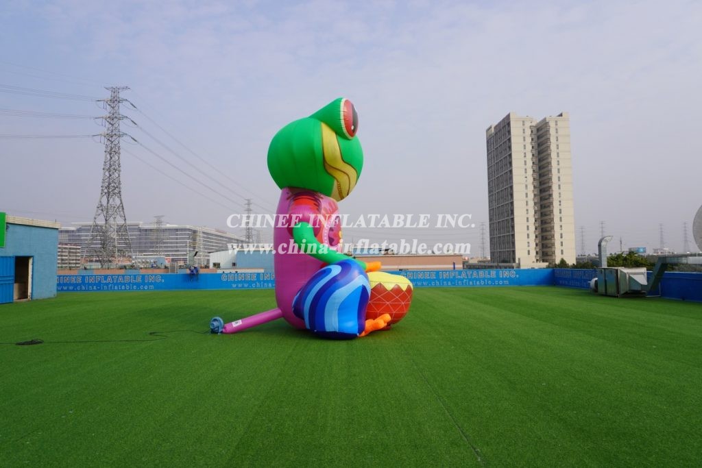 CA-02 Giant Outdoor Inflatable Frog Inflatable Character Inflatable Advertising 5M Height