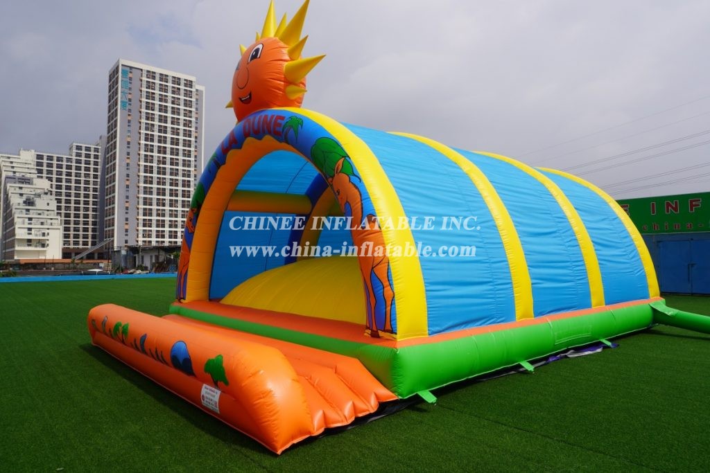 T11-1316 Air Mountain With Roof Inflatable Sport Game Kids Party Game