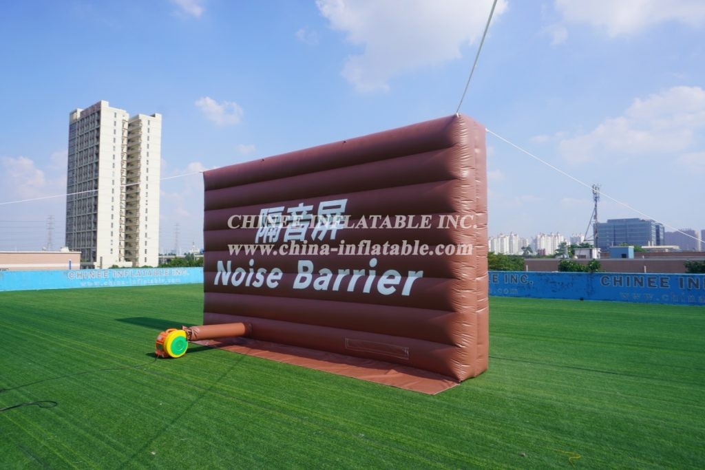 SI1-021 Outdoor Inflatable Noise Barrier Portable Noise Control Wall