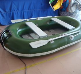 CN-HF-275 Barco inflable verde Pvc barco de pesca inflable