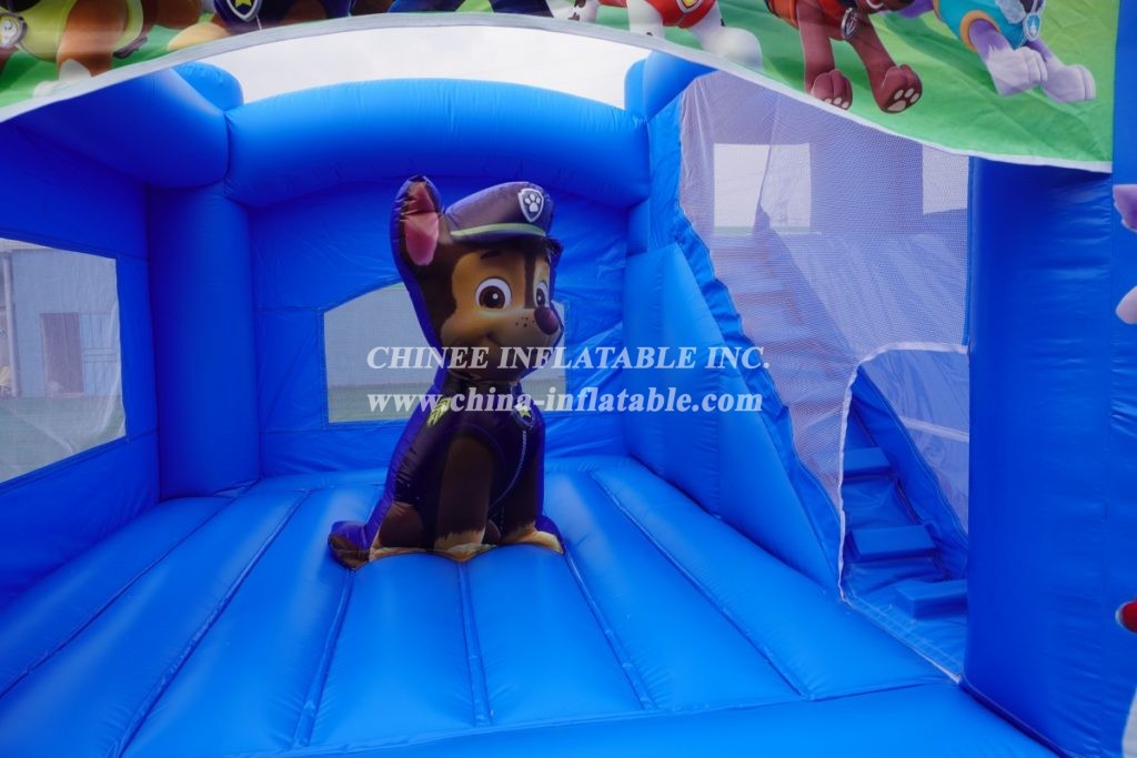 T5-001C Paw Patrol Theme Inflatable Combos