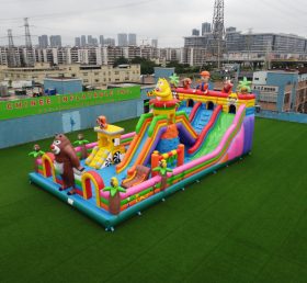 T6-805 Parque de atracciones inflable de oso