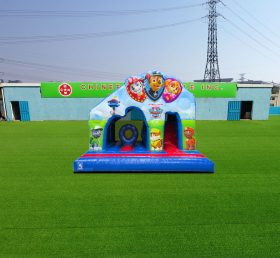 T2-4068 15X17Ft Paw Patrol juegos y toboganes