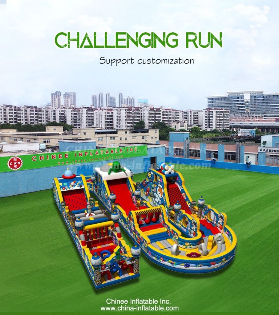 T8-4900 Inflatable Park Interactive Fun Games