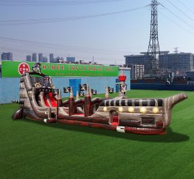 T8-4005 Juego inflable de tema de barco pirata