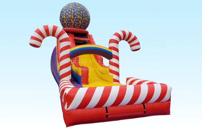 T8-4087 18Ft Candy Land Waterslide