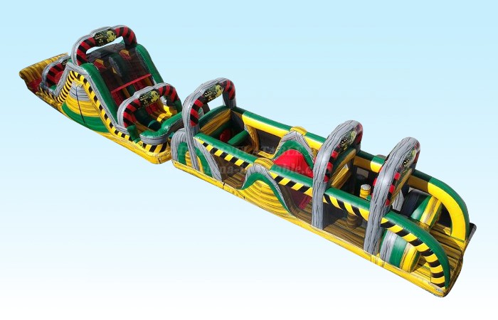 T7-1319 73Ft Toxic Obstacle Course