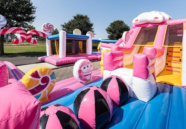 T6-806 Bounce World Candyland Bounce House