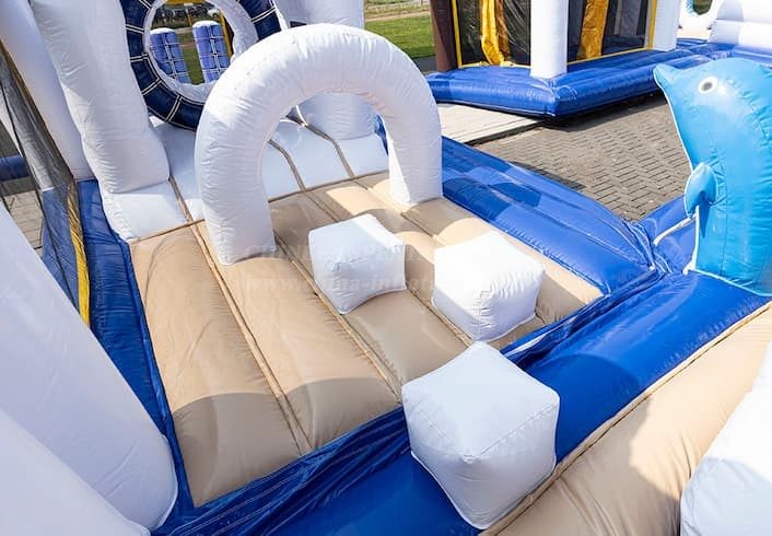 T6-808 Bounce World Frozen Bounce House