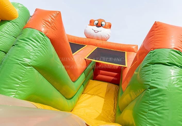 T6-809 Bounce World Jungle Bounce House