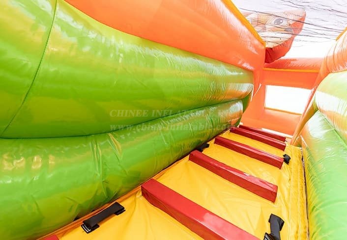 T6-809 Bounce World Jungle Bounce House