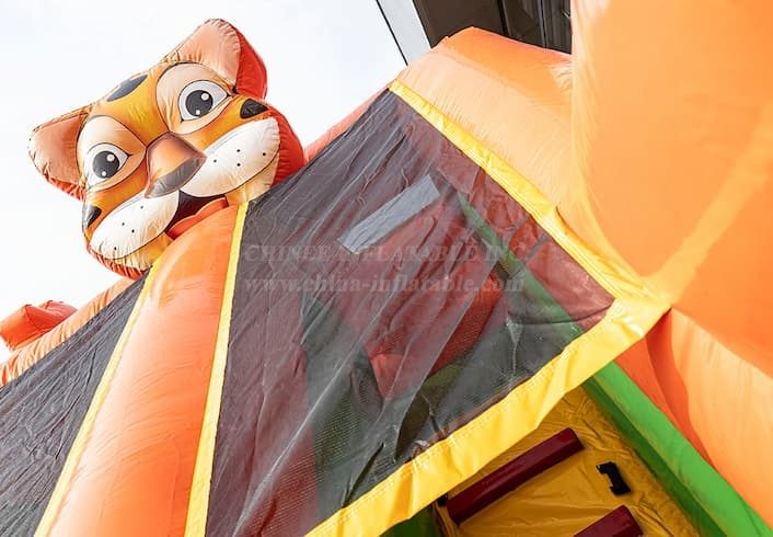T6-809 Bounce World Jungle Bounce House