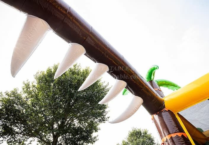 T6-809 Bounce World Jungle Bounce House