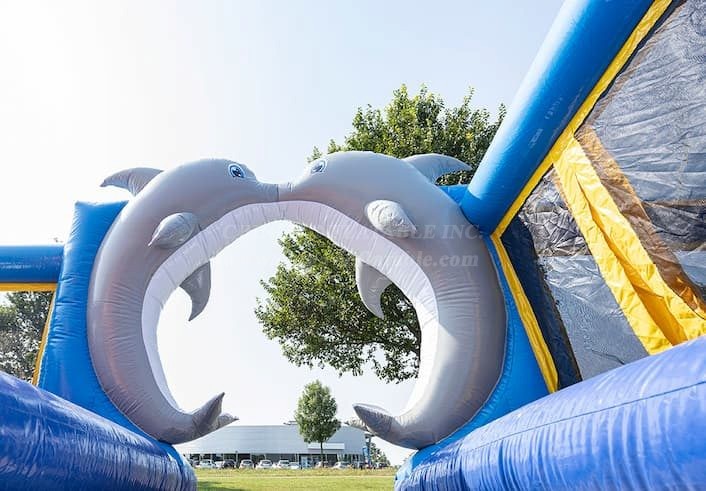 T6-811 Bounce World Seaworld Bounce House