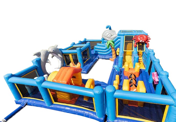 T6-811 Bounce World Seaworld Bounce House