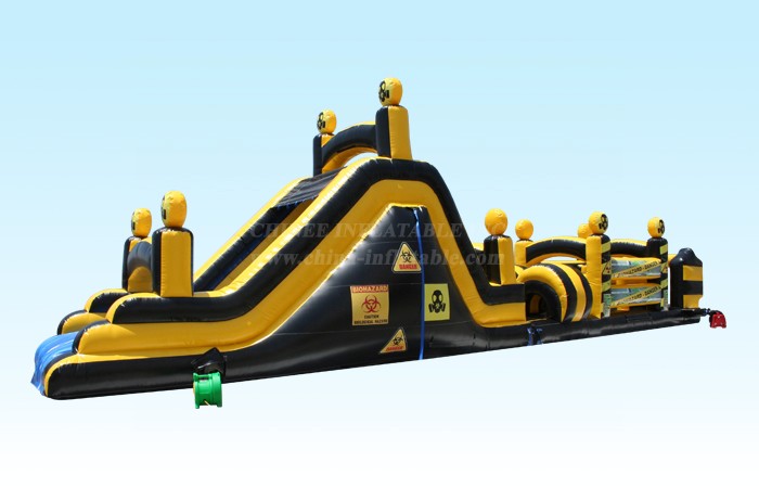 T7-1325 54Ft Toxic Obstacle Course