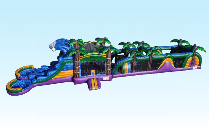 T7-1322 70Ft Tropical Oasis Obstacle