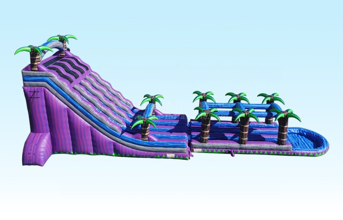 T8-4075 24Ft Triple Lane Purple Paradise