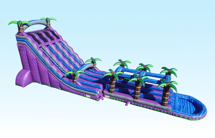 T8-4075 24Ft Triple Lane Purple Paradise