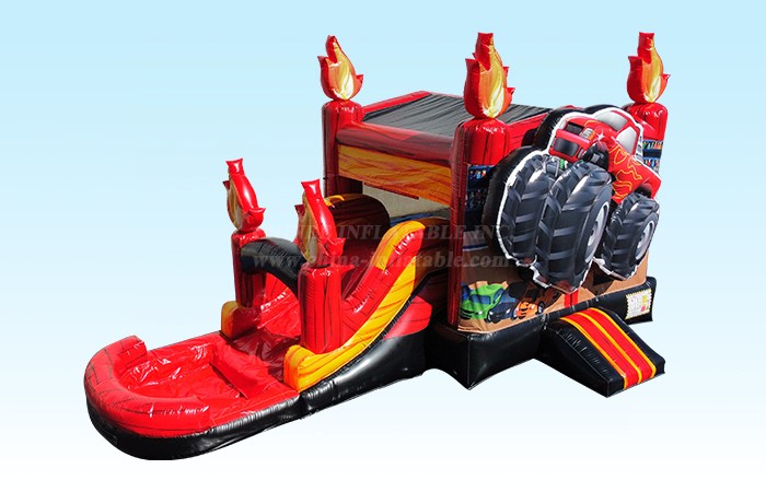 T2-4192 25Ft The Digger Monster Truck Combo