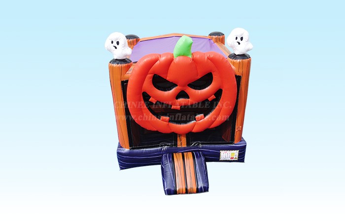 T2-4236 13Ft Pumpkin Jumpers With Ghosts