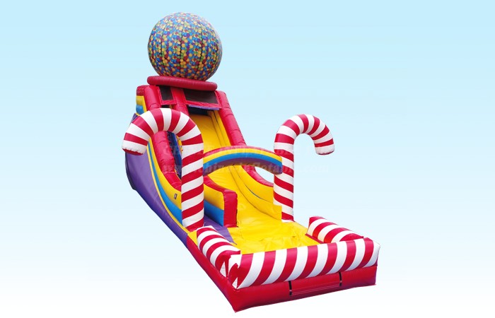 T8-4087 18Ft Candy Land Waterslide