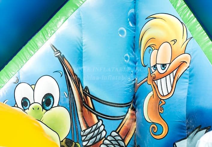 T6-815 Sea Life World 15X10M Bounce House