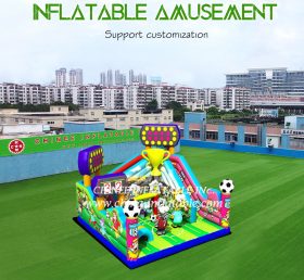T6-482 Juguetes elásticos inflables de parque de atracciones inflables gigantes de estilo deportivo