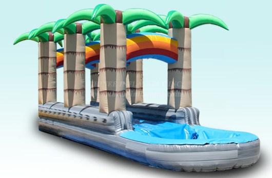 T8-4083 18Ft Tropical Waterslide Slip N Dip