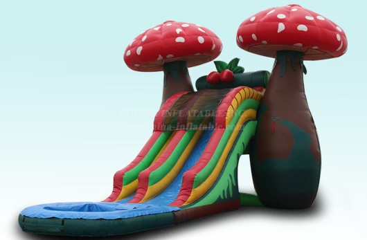 T8-4091 23Ft Mushroom Water Slide