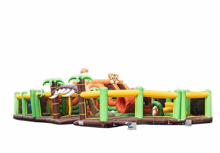 T6-809 Bounce World Jungle Bounce House