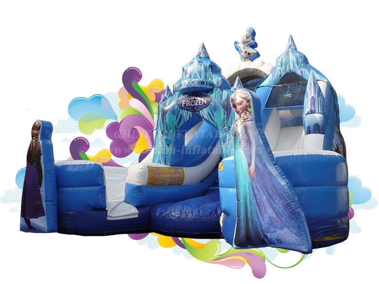 T8-4032 Disney Frozen Double Splash Slide