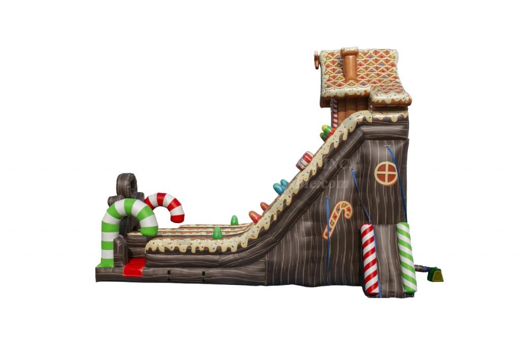 T8-4021 Gingerbread House Slide