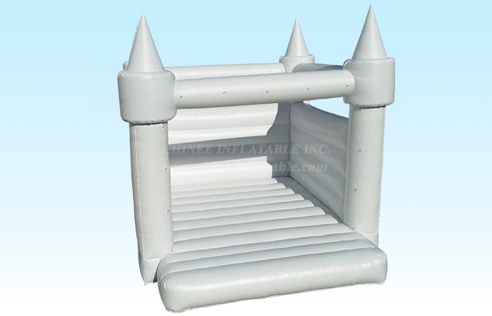 T2-3561 White Wedding Bouncy Castle