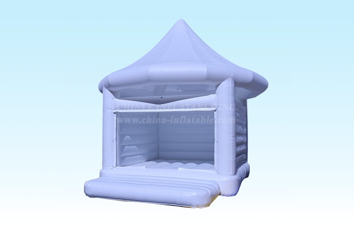 T2-3521 Purple Wedding Bouncy Castle