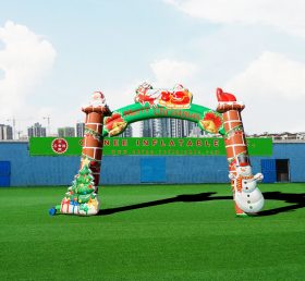 C1-201 Arco de Navidad altamente inflable 7M