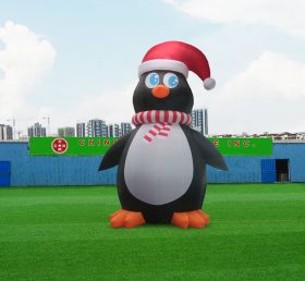 C1-241 Pingüino inflable de Navidad