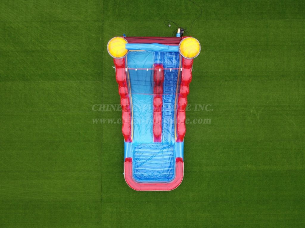 T8-4122 Space Planet Inflatable Water Slide