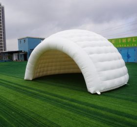 Tent1-4224 Tienda de domo inflable blanca