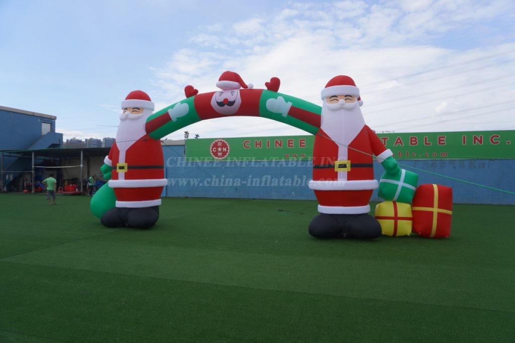 C1-307 Inflatable Santa Claus Arch