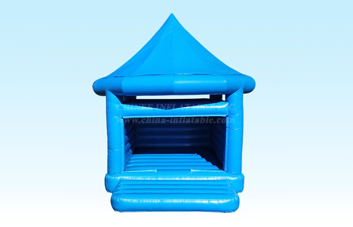 T2-3521B Blue Wedding Bouncy Castle
