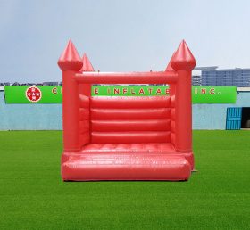 T2-3528 Castillo inflable de boda roja