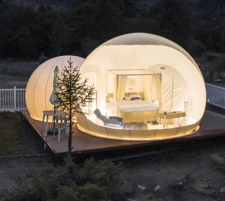 Tent1-5022 Transparent Bubble Tents Outdoor Camping Tent